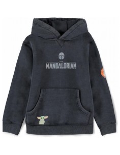 The Mandalorian - The Child Girls Patched Hoodie TALLA CAMISETA NIÑO TALLA 146 - 11 AÑOS