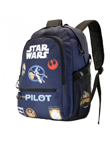 Star Wars Azul Oscuro Mochila Fight FAN Star Wars Pilot