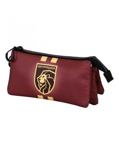 Harry Potter Burdeos Estuche Portatodo Triple ECO Harry Potter Gryffindor22