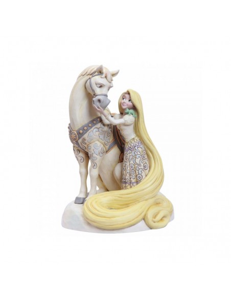 Disney Traditions : Innocent Ingenue (Rapunzel White Woodland Figurine)