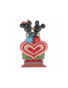 Disney Traditions : Heart to Heart (Mickey Mouse and Minnie Mouse Figurine) 2