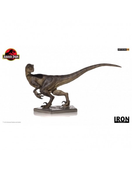 Velociraptor Parque Jurásico Estatua 1/10 Art Scale
