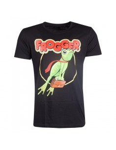 Camiseta Retro Frogger Konami - Hombre TALLA CAMISETA M