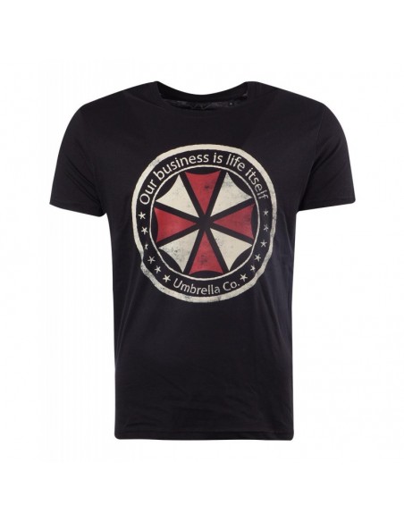Camiseta Resident Evil Logo - Hombre TALLA CAMISETA M