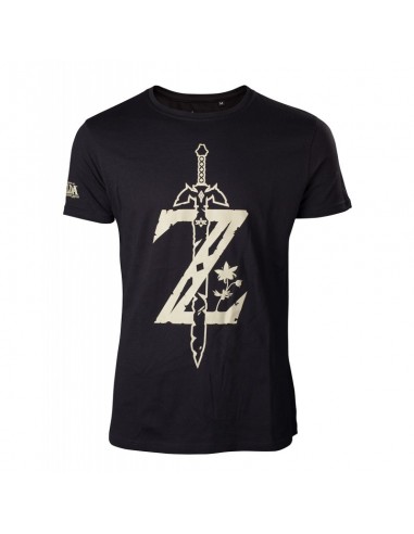 Camiseta The Legend of Zelda Big Logo Z - Hombre TALLA CAMISETA M