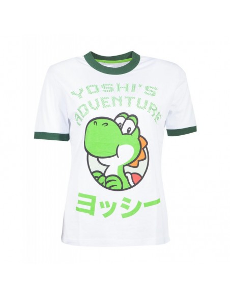 Camiseta Chica Yoshi's Adventure Nintendo TALLA CAMISETA M