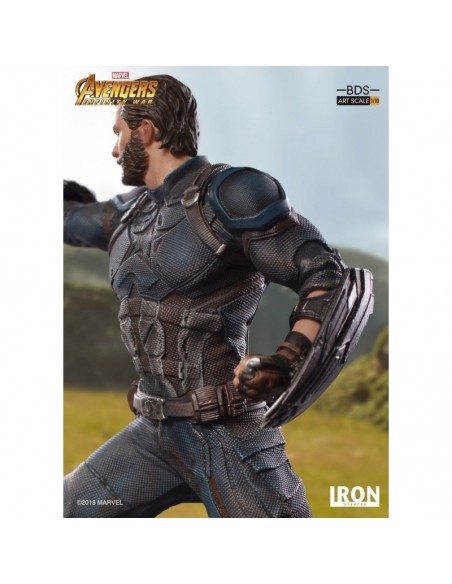 Captain America Vengadores Infinity War Estatua BDS Art Scale 1/10