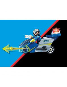 Policía Galáctica - Moto - Playmobil 2