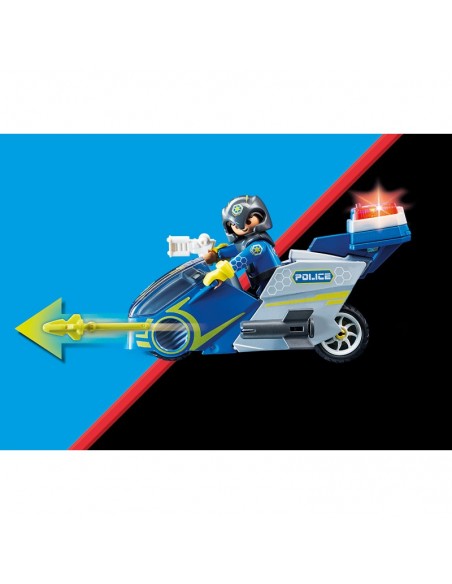 Policía Galáctica - Moto - Playmobil