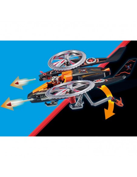 Piratas Galácticos - Helicóptero - Playmobil