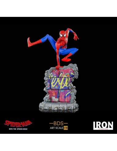 Peter B. Parker Spider-Man: Un nuevo universo Estatua BDS Art Scale Deluxe 1/10