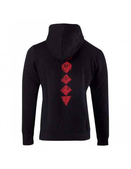 Dungeons & Dragons - Wizards - The Dices Men's Hoodie TALLA CAMISETA L