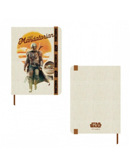 CUADERNO DE NOTAS THE MANDALORIAN AND THE CHILD