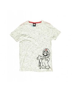 Nintendo - Super Mario Space Dye Men's T-shirt TALLA CAMISETA S
