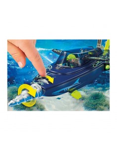 TEAM S.H.A.R.K. Perforadora - Playmobil 2