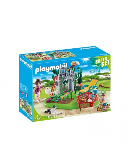 SuperSet Familia en el Jardín - Playmobil