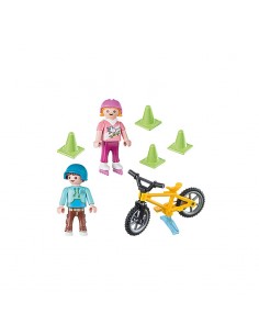 Niños con Bici y Patines - Playmobil 2