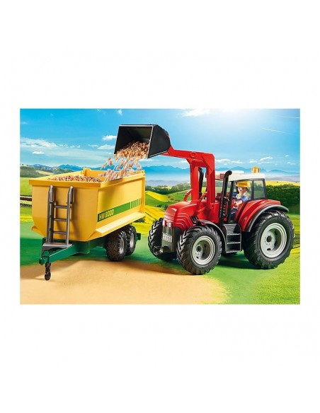 Tractor con Remolque - Playmobil