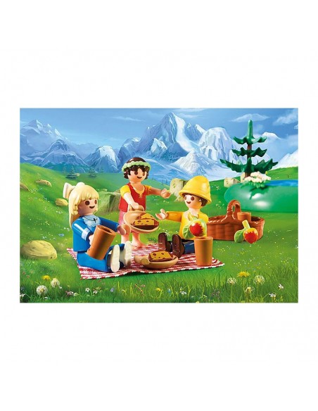 Lago con Heidi, Pedro y Clara - Playmobil