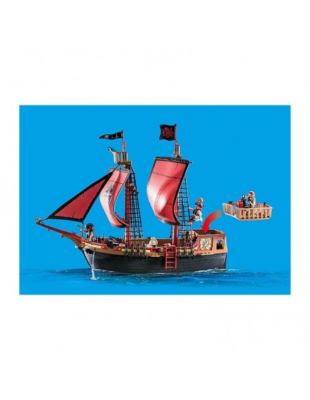 Barco Pirata Calavera - Playmobil