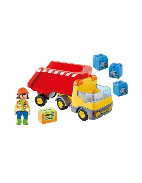 Playmobil - 1.2.3 Camión de Basura