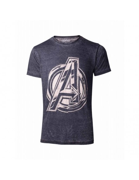 Camiseta The Avengers Logo - Hombre TALLA CAMISETA XL