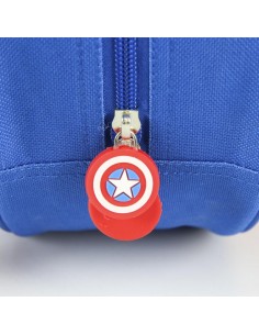 MOCHILA INFANTIL 3D PREMIUM AVENGERS CAPITAN AMERICA 2