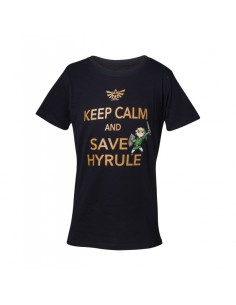 Camiseta Keep Calm and Save Hyrule Nintendo - Niño TALLA CAMISETA NIÑO TALLA 98 - 3 AÑOS