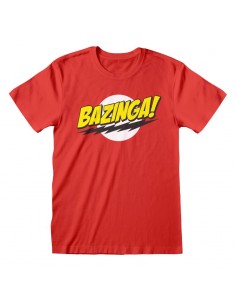 Camiseta Big Bang Theory - Bazinga - Unisex - Talla Adulto TALLA CAMISETA L