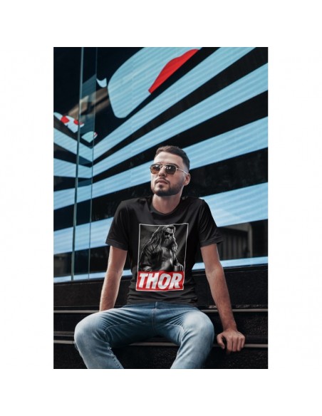 Camiseta Avengers Endgame - Thor Photo - Unisex - Talla Adulto TALLA CAMISETA S