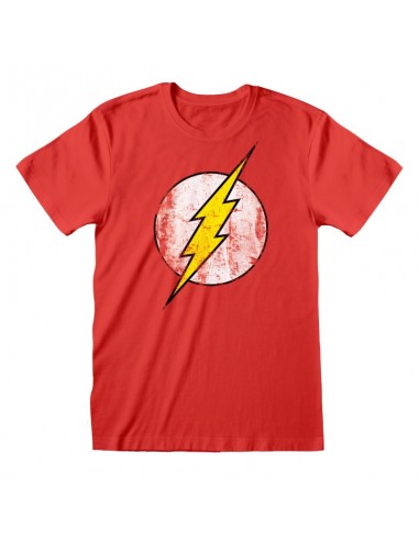 Camiseta DC Flash - Logo - Unisex - Talla Adulto TALLA CAMISETA S