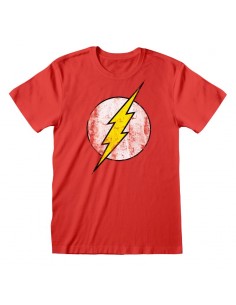 Camiseta DC Flash - Logo - Unisex - Talla Adulto TALLA CAMISETA XL