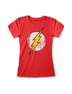Camiseta DC Flash - Logo - Mujer - Talla Adulto TALLA CAMISETA S