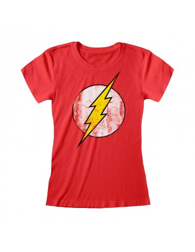 Camiseta DC Flash - Logo - Mujer - Talla Adulto TALLA CAMISETA L