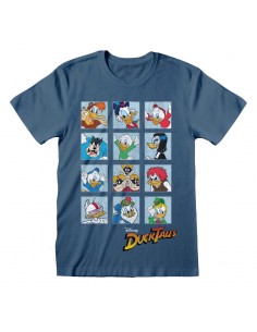 Camiseta Disney Ducktales - Squares - Unisex - Talla Adulto TALLA CAMISETA M