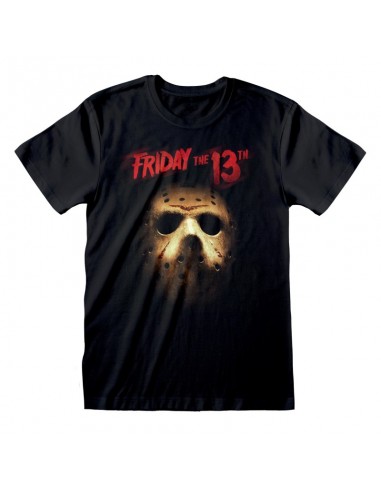 Camiseta Friday the 13th - Mask  - Unisex - Talla Adulto TALLA CAMISETA L