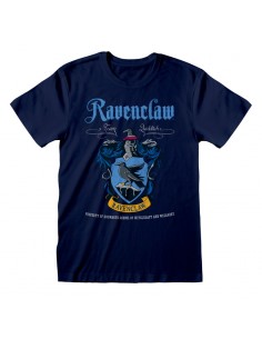 Camiseta Harry Potter - Ravenclaw Blue Crest - Unisex - Talla Adulto TALLA CAMISETA S