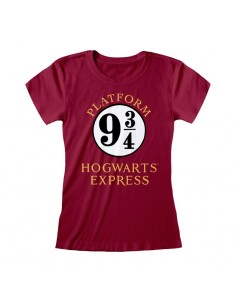 Camiseta Harry Potter - Hogwarts Express - Mujer- Talla Adulto TALLA CAMISETA S