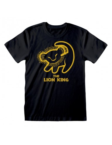 Camiseta Lion King Classic - Silhouette - Unisex - Talla Adulto TALLA CAMISETA S