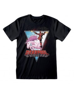 Camiseta Marvel Deadpool - Unicorn - Unisex - Talla Adulto TALLA CAMISETA S