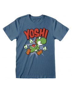 Camiseta Nintendo Super Mario - Yoshi  - Unisex - Talla Adulto TALLA CAMISETA S
