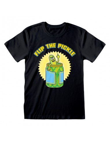 Camiseta Rick and Morty - Flip The Pickle - Unisex - Talla Adulto TALLA CAMISETA M