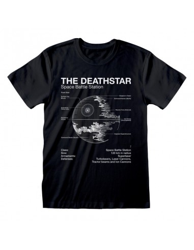 Camiseta Star Wars - Death Star Sketch  - Unisex - Talla Adulto TALLA CAMISETA S