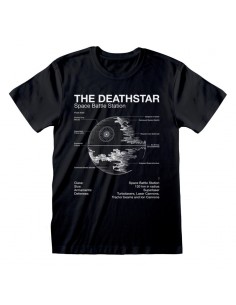 Camiseta Star Wars - Death Star Sketch  - Unisex - Talla Adulto TALLA CAMISETA M