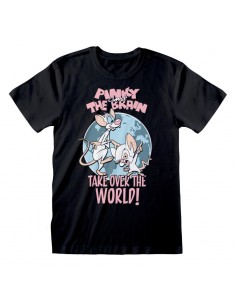 Camiseta Animaniacs - Take Over The World  - Unisex - Talla Adulto TALLA CAMISETA L