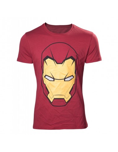 Camiseta Iron Man Head Marvel - Hombre TALLA CAMISETA XL