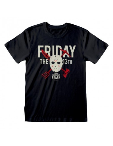 Camiseta Friday the 13th - The Day Everyone Dies  - Unisex - Talla Adulto TALLA CAMISETA XL