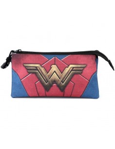 Estuche Portatodo WONDER WOMAN Triple HS 2
