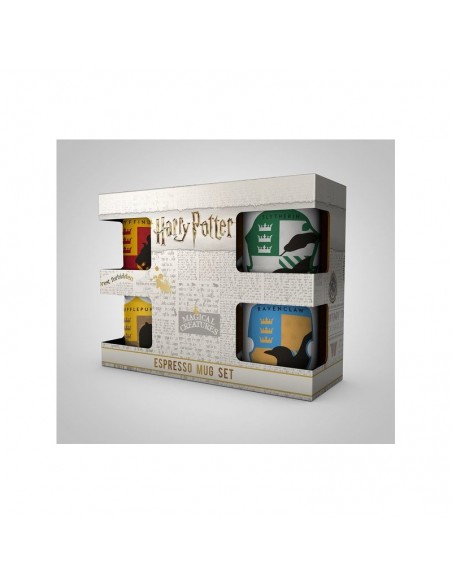 Pack de 4 Tazas Espresso House Pride Harry Potter