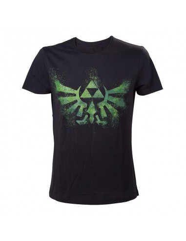 Camiseta Zelda - Green Triforce Logo TALLA CAMISETA XL